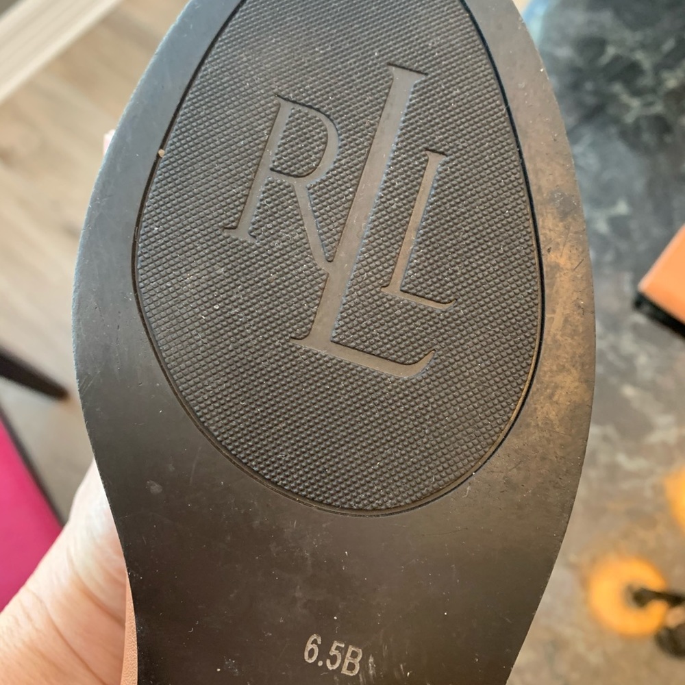 Ralph Lauren Tan Leather Riding Boots - Picture 9 of 9
